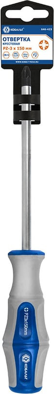Отвертка Кобальт Ultra Grip / 646-423 — фото 3