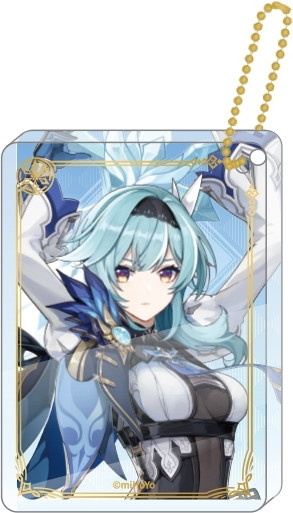 Брелок miHoYo Characters Acrylic Block Strap. Eula / GEN126