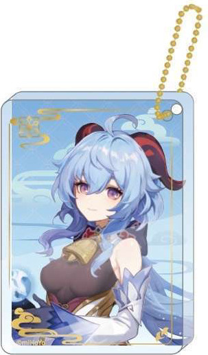 Брелок miHoYo Characters Acrylic Block Strap. Ganyu / GEN127