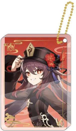 Брелок miHoYo Characters Acrylic Block Strap. Hutao / GEN128