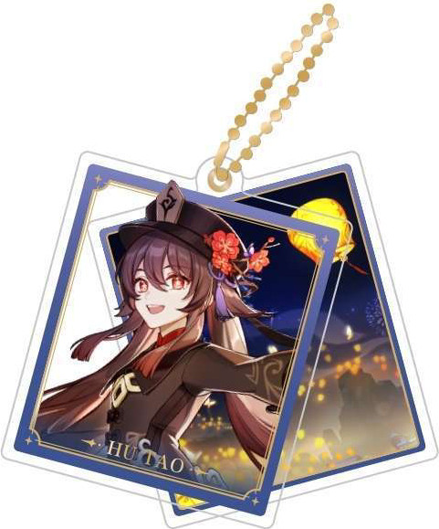 Брелок miHoYo Genshin Impact Character Acrylic Strap. Hutao / GEN350