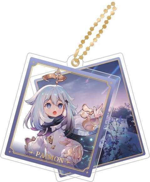 Брелок miHoYo Genshin Impact Character Acrylic Strap. Paimon / GEN354