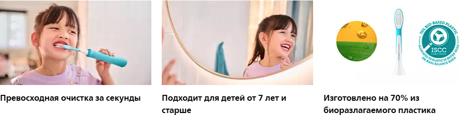 Набор насадок для зубной электрощетки Philips HX6042/90 — фото 3
