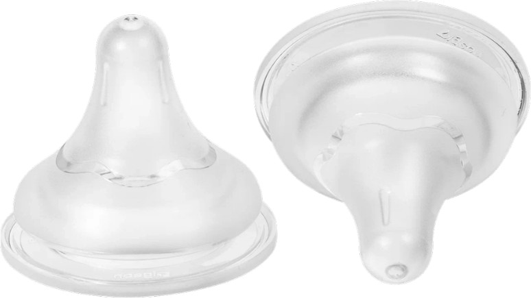 Набор сосок Pigeon SofTouch Peristaltic Plus LL 9+ / 80268 (2шт, силикон)
