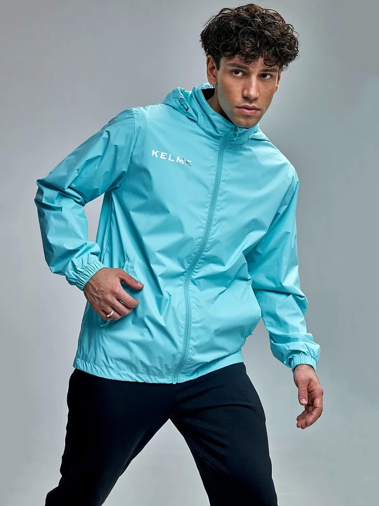 Ветровка Kelme Raincoat / 3801241-405 (L, голубой) — фото 5