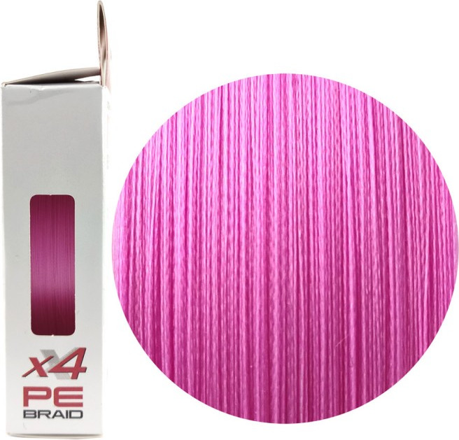 Леска плетеная RUZZA X4 150м Pink 0.06мм 2.7кг/6lb / RBX4P-006 — фото 2