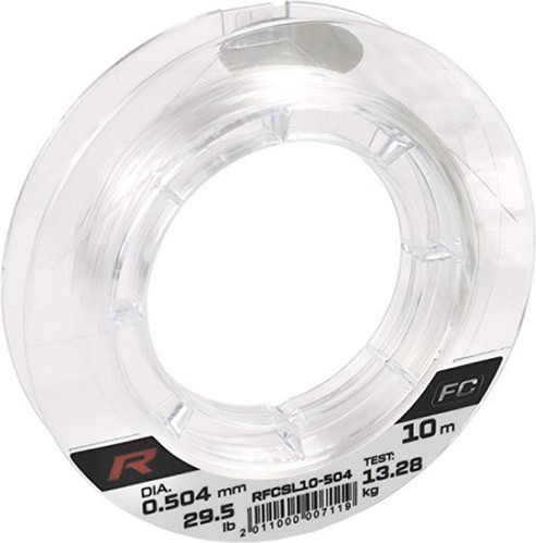 Леска флюорокарбоновая RUZZA Shock Leader 10м 0.504мм 13.28кг/29.5lb / RFCSL10-504