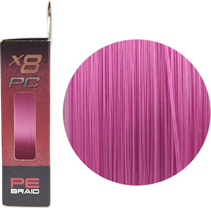 Леска плетеная RUZZA X8 PC 150м Pink 0.148мм 5.9кг/13lb / RBX8PCP-148 — фото 2