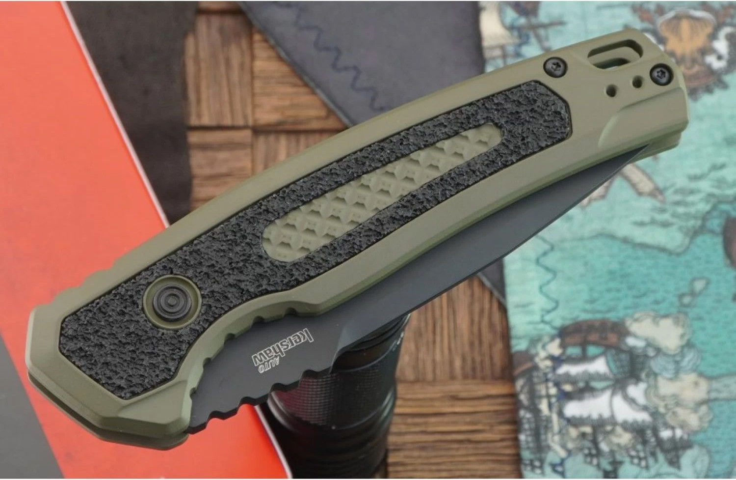 Нож туристический Kershaw Launch 16 / 7105OLBLK — фото 6
