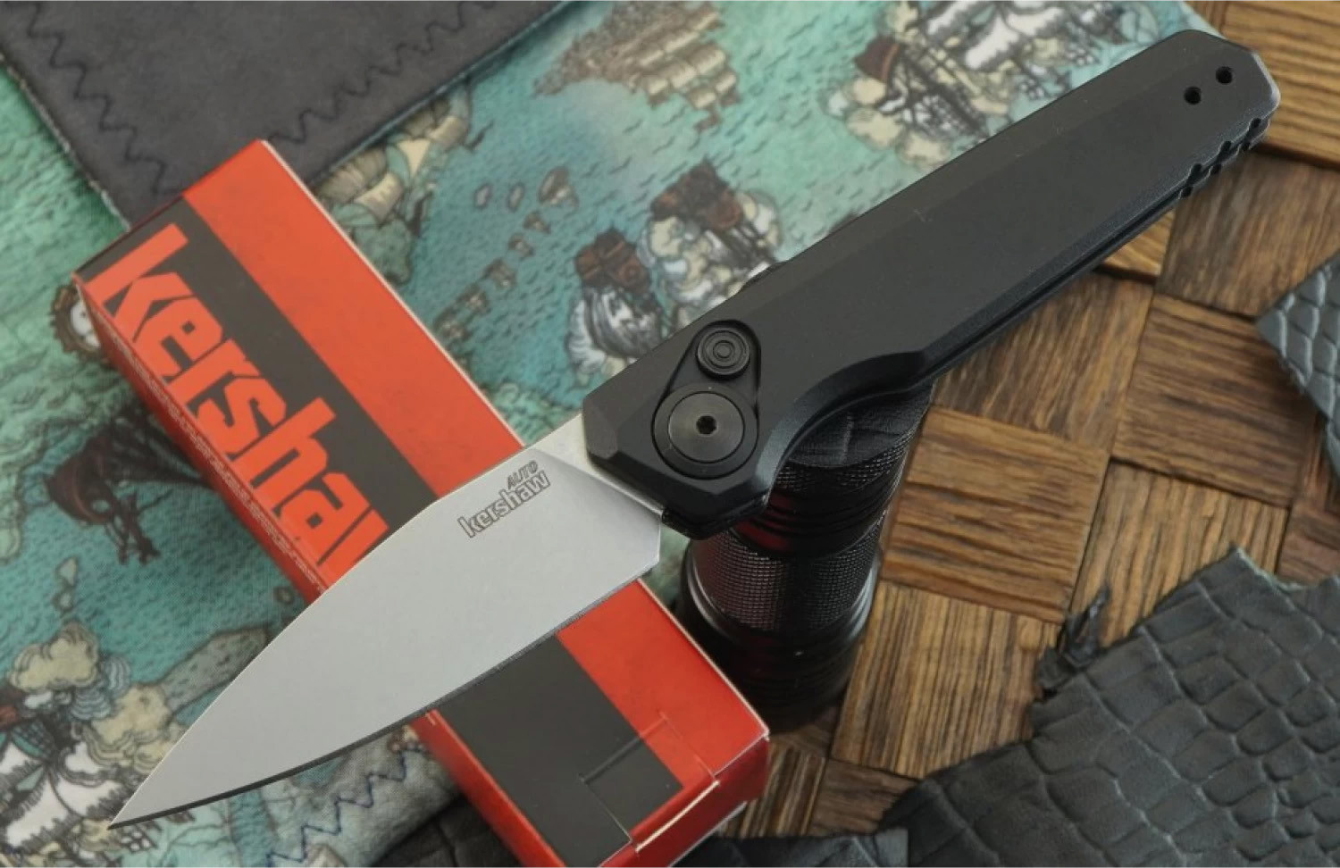 Нож туристический Kershaw Launch 18 / 7551BLKSW — фото 5