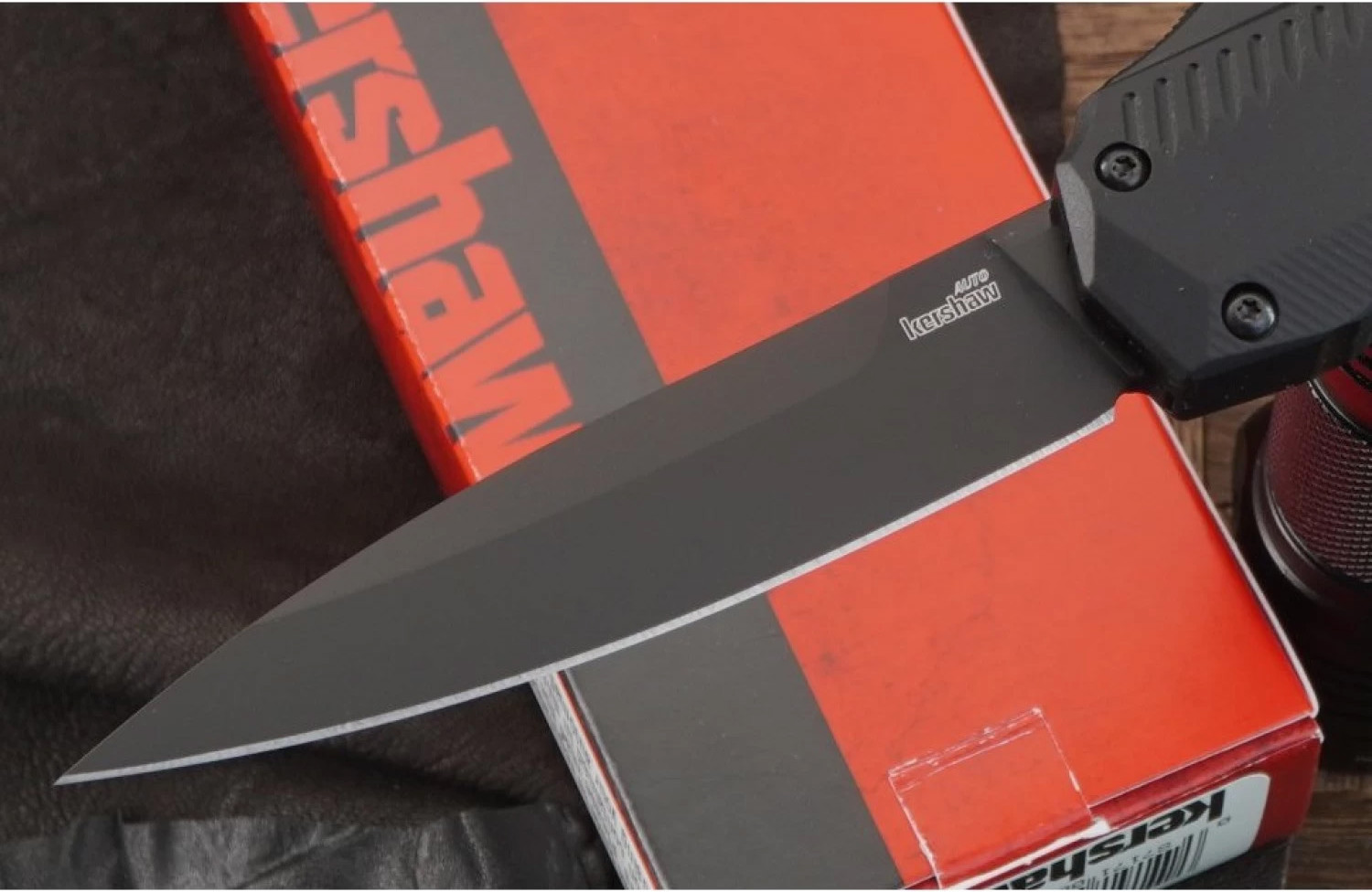 Нож туристический Kershaw Livewire 9000BLK — фото 4