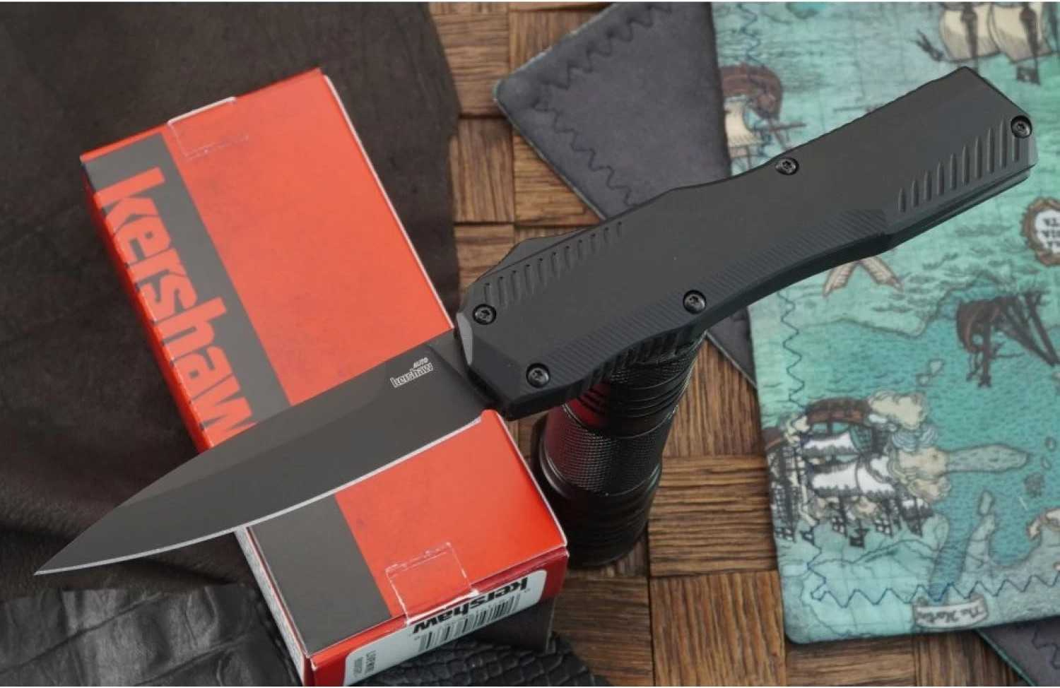 Нож туристический Kershaw Livewire 9000BLK — фото 6