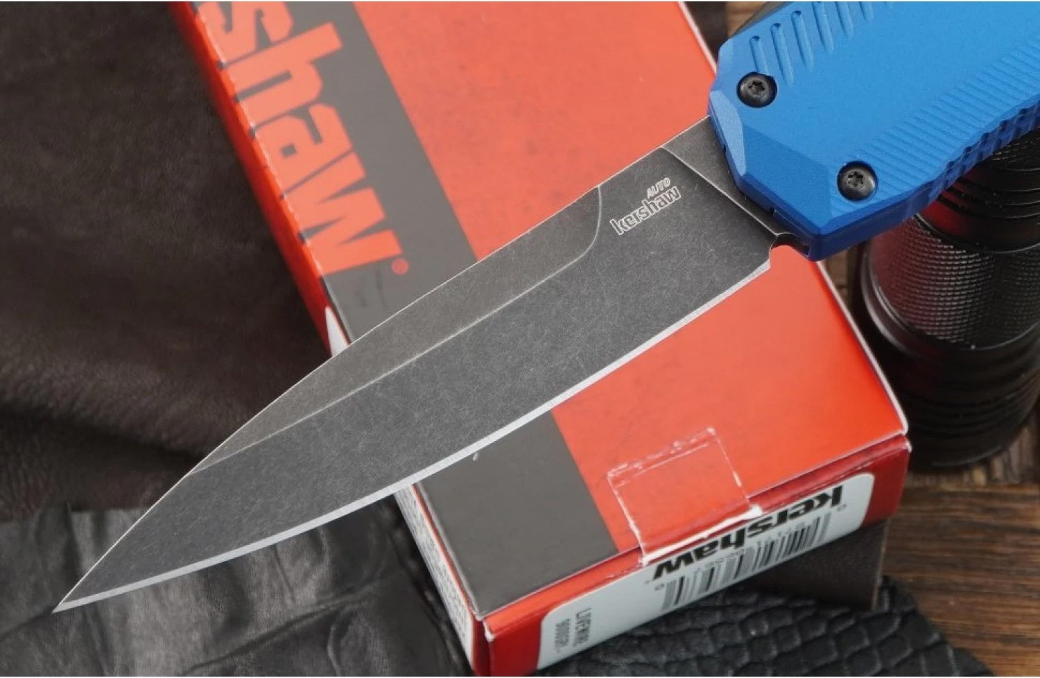 Нож туристический Kershaw Livewire 9000BLUBW — фото 6