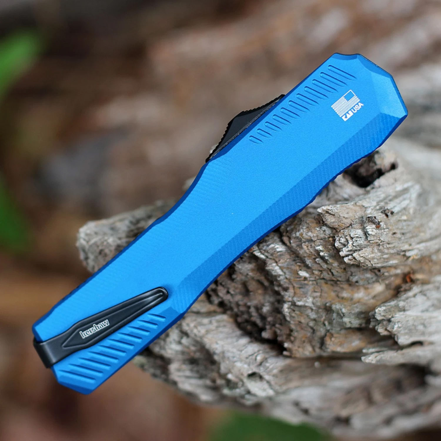 Нож туристический Kershaw Livewire 9000BLUBW — фото 4