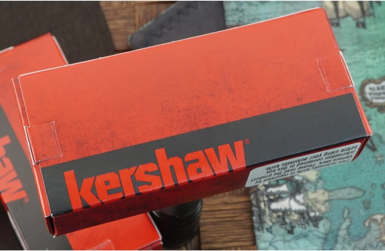 Нож туристический Kershaw Livewire 9000BLUBW — фото 2