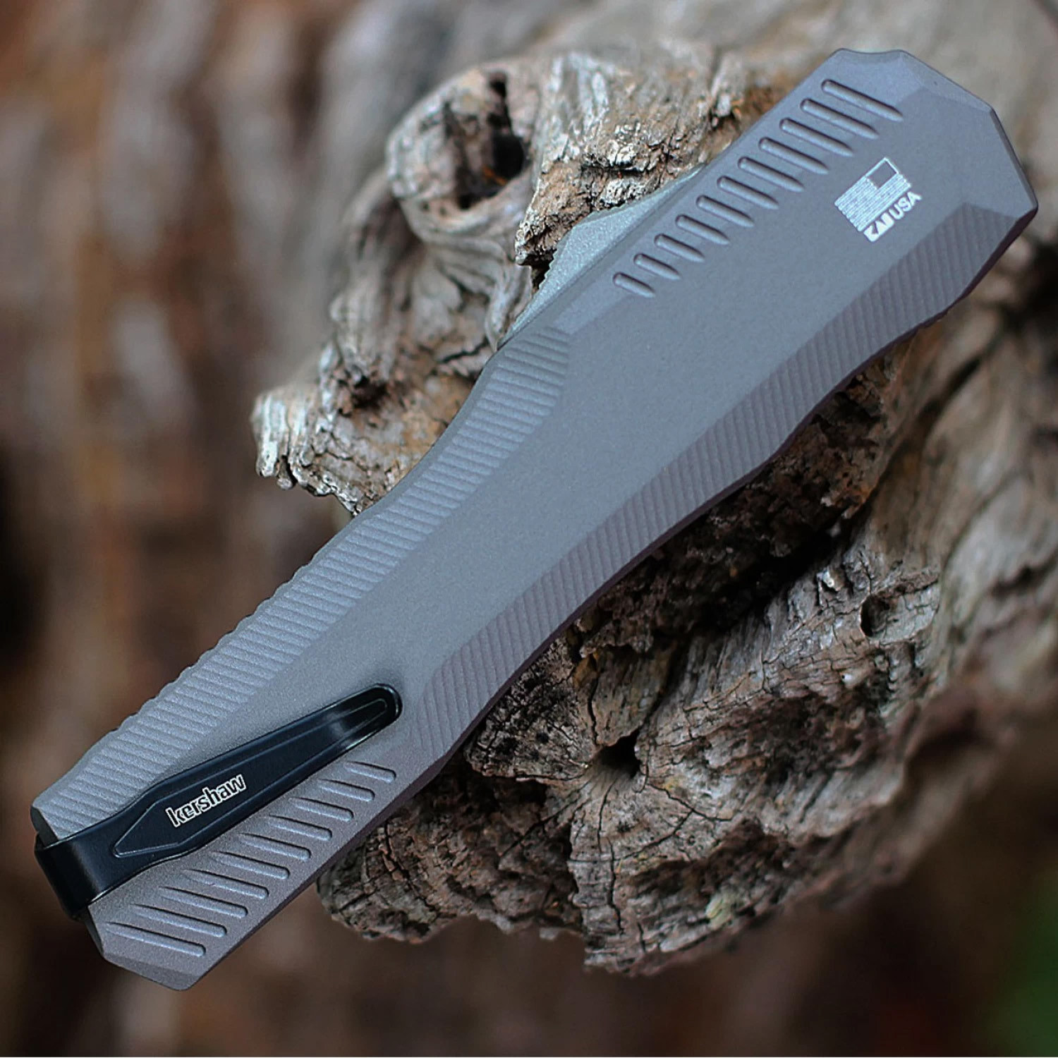 Нож туристический Kershaw Livewire 9000GRY — фото 4