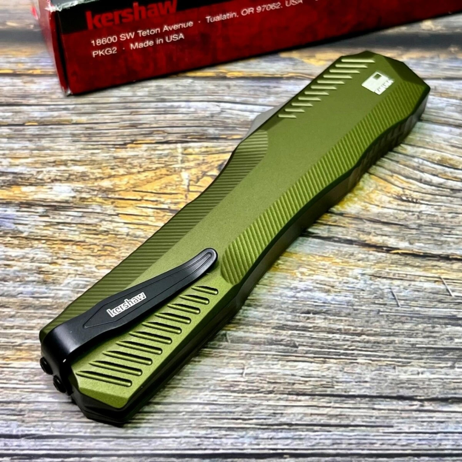 Нож туристический Kershaw Livewire 9000OL — фото 5