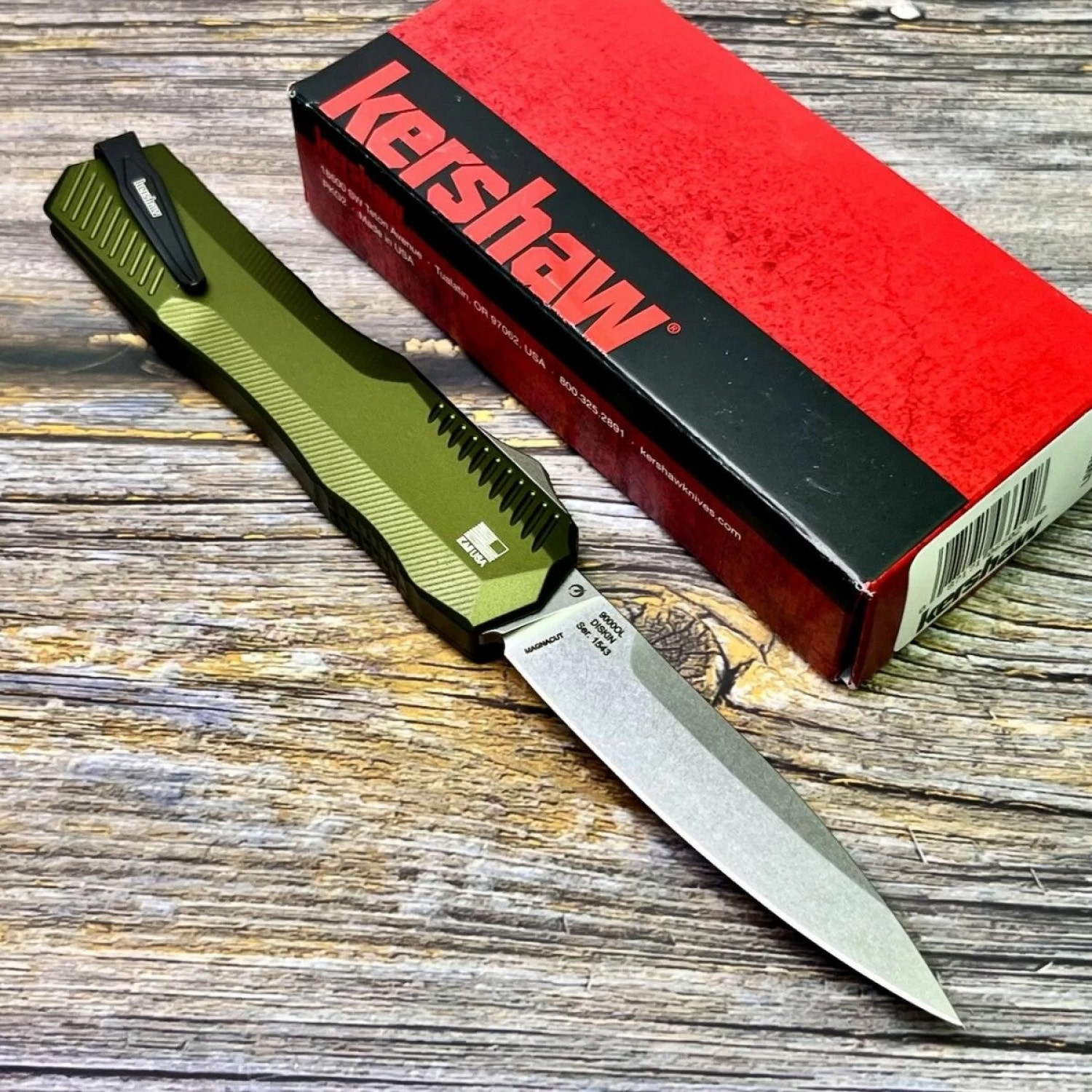Нож туристический Kershaw Livewire 9000OL — фото 3