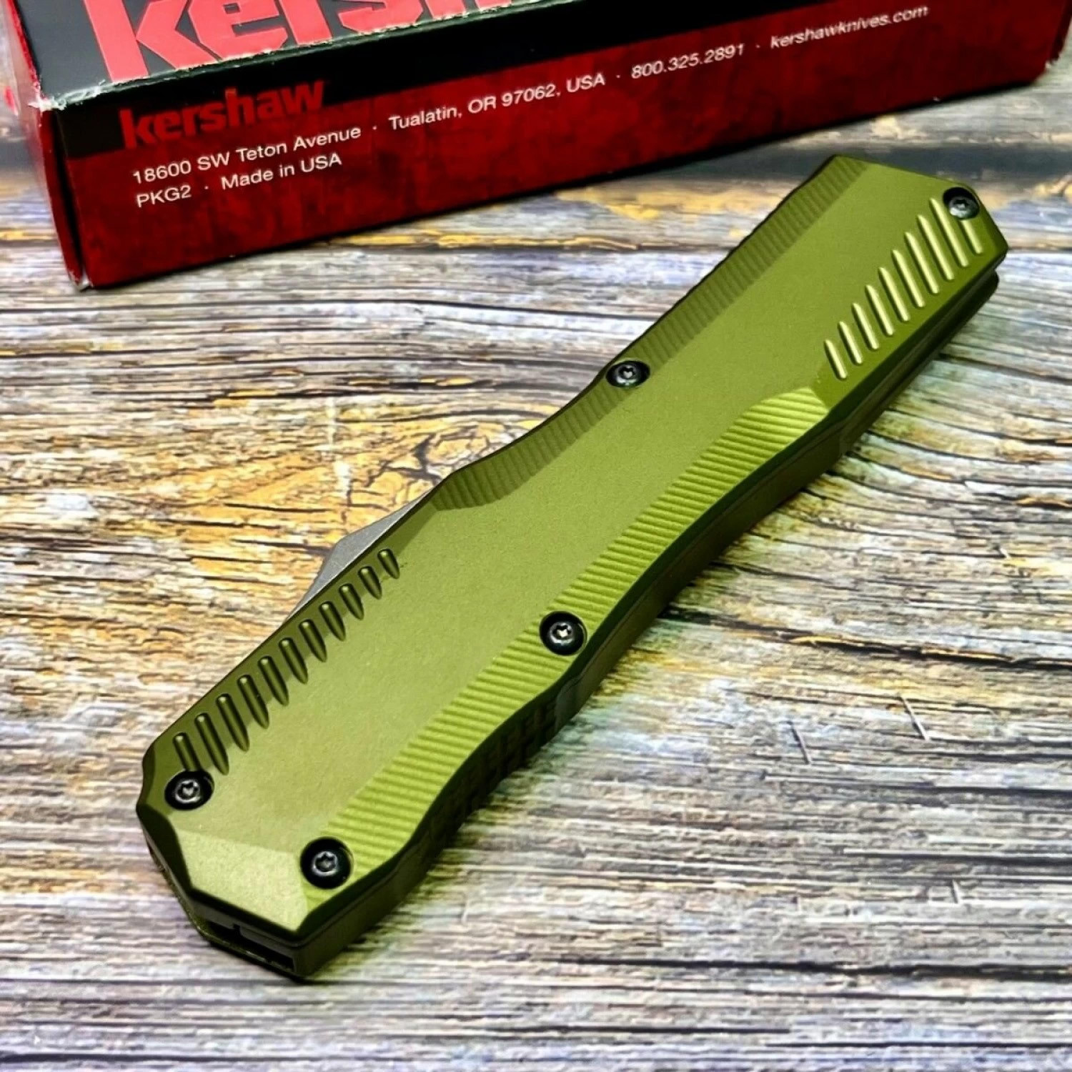 Нож туристический Kershaw Livewire 9000OL — фото 4