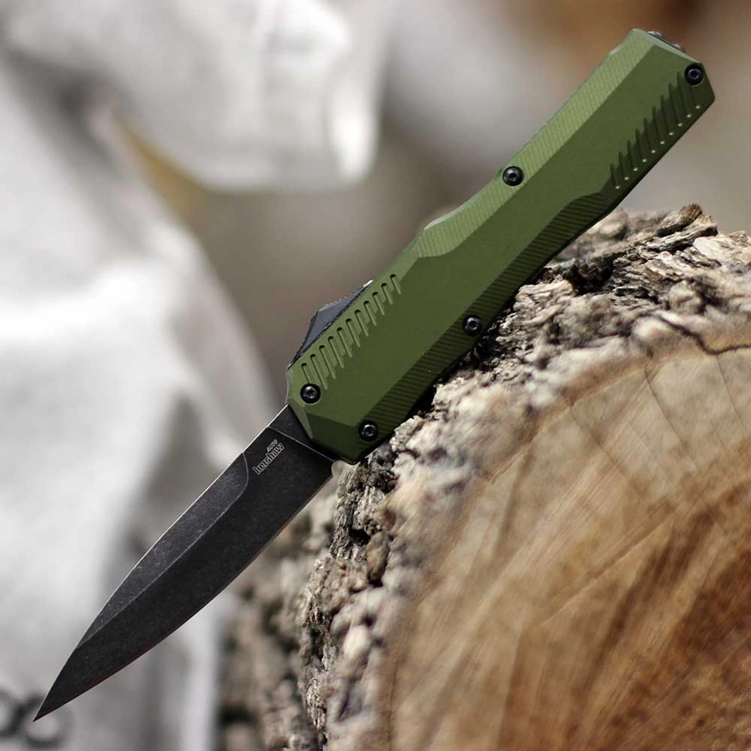 Нож туристический Kershaw Livewire 9000OLBW — фото 5