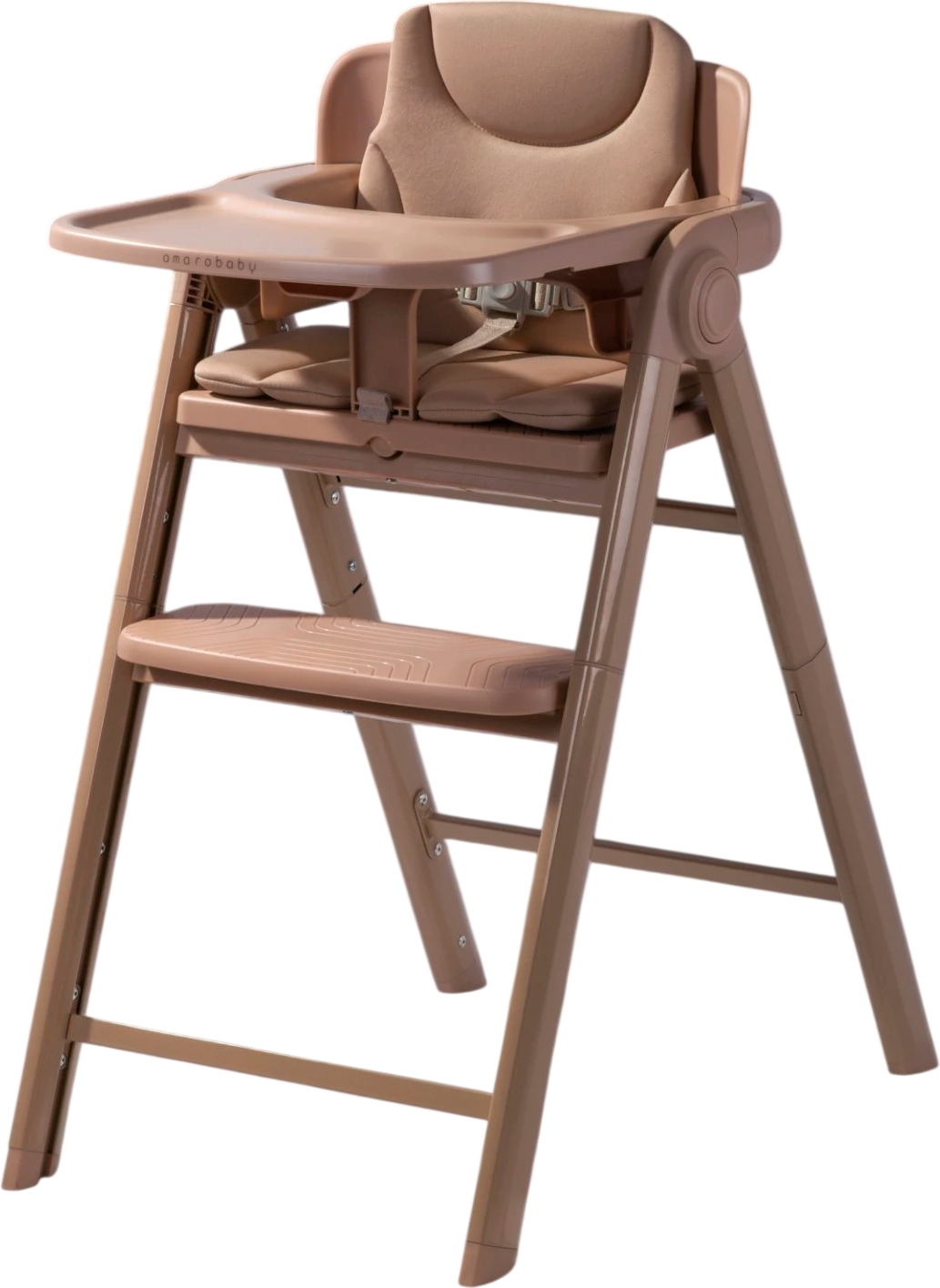 Стульчик для кормления Amarobaby Easy Grow / AB25-23EG/03 (бежевый)