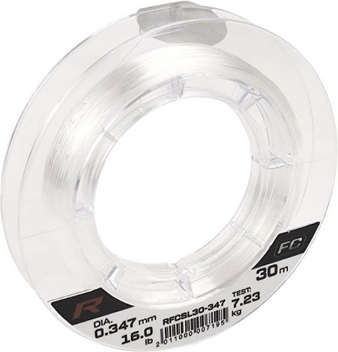 Леска флюорокарбоновая RUZZA Shock Leader 30м 0.347мм 7.23кг/16lb / RFCSL30-347