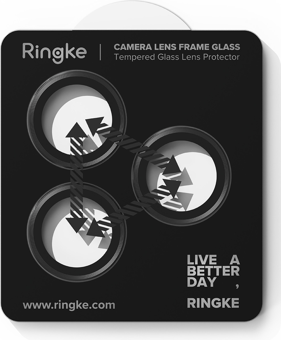 Набор защитных стекол для телефона Ringke Camera Lens Frame для iPhone 17 Pro/17 Pro Max (2шт) — фото 4