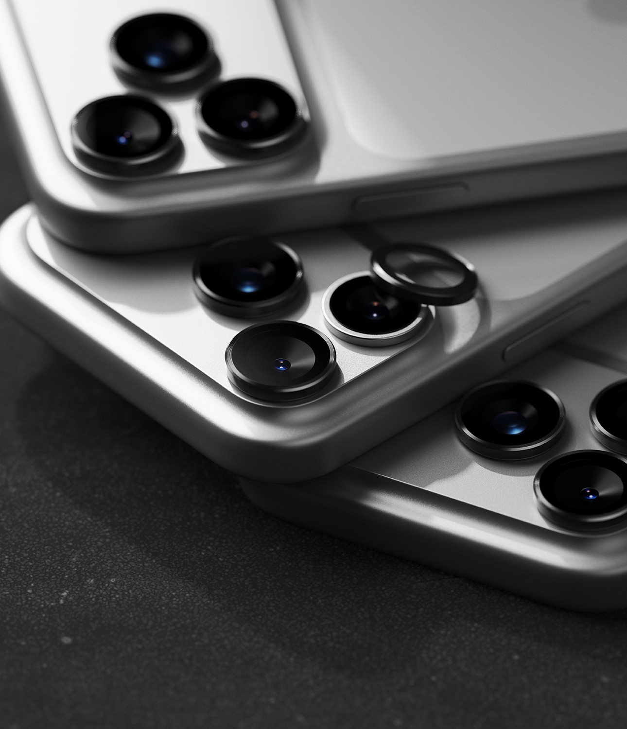 Набор защитных стекол для телефона Ringke Camera Lens Frame для iPhone 17 Pro/17 Pro Max (2шт) — фото 5