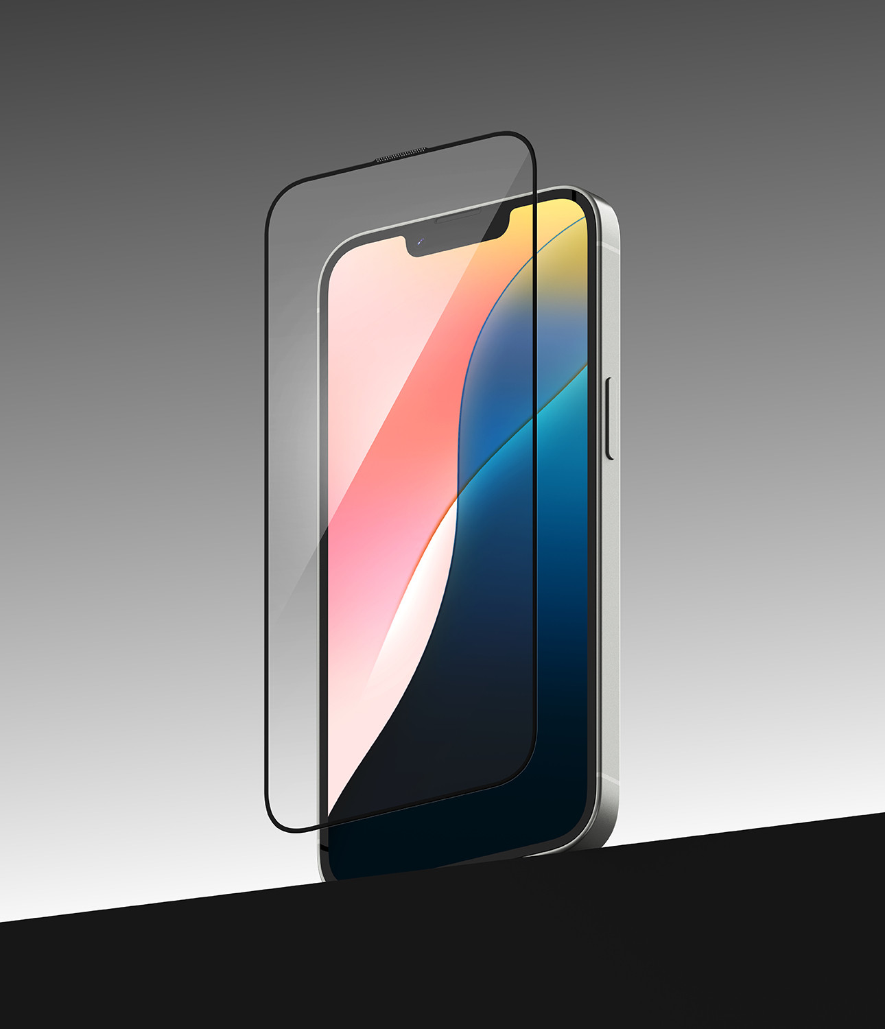 Набор защитных стекол для телефона Ringke Easy Slide для iPhone 17e/16e/14/13 Pro/13 (2шт) — фото 3