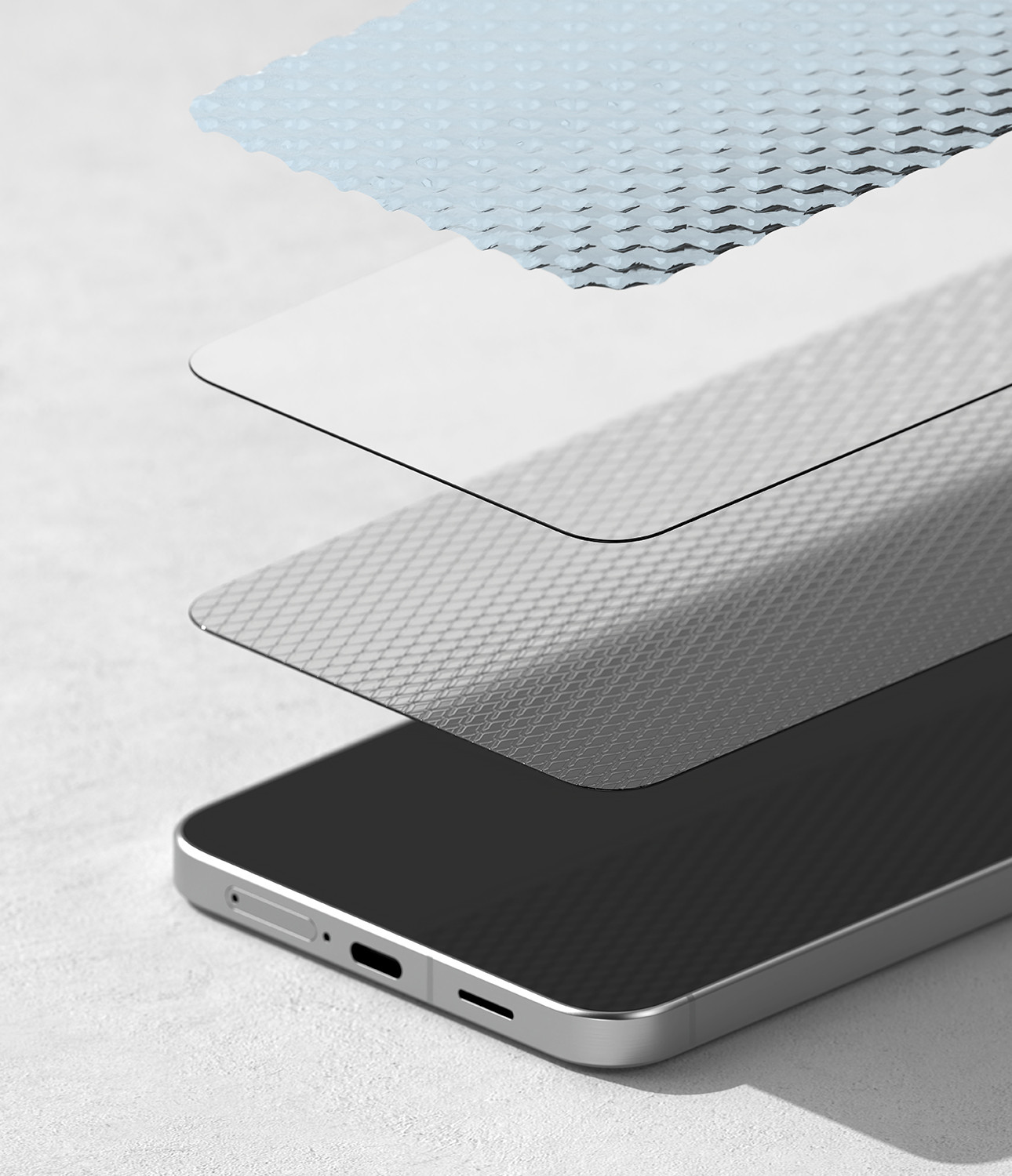 Набор защитных стекол для телефона Ringke Easy Slide для Galaxy A57 (2шт) — фото 3