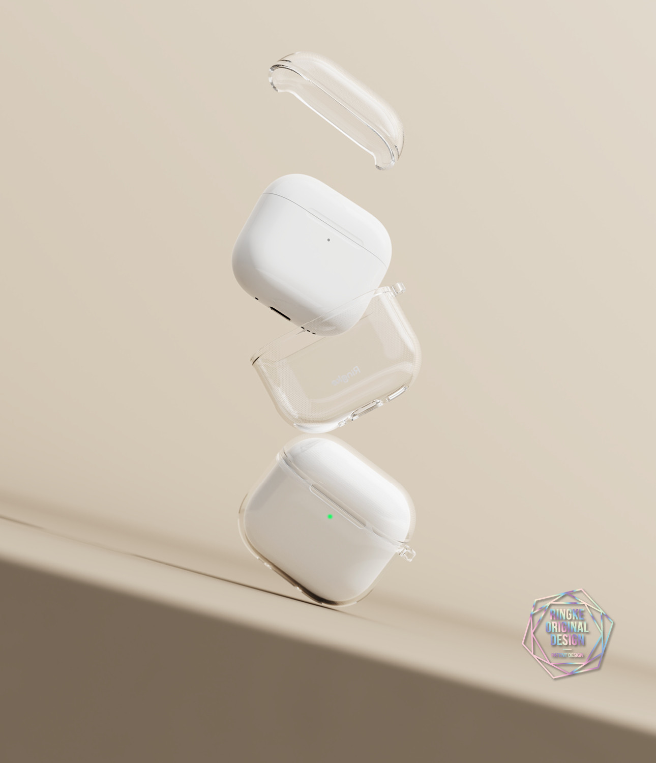Чехол для наушников Ringke Air для AirPods 4 (Clear) — фото 2