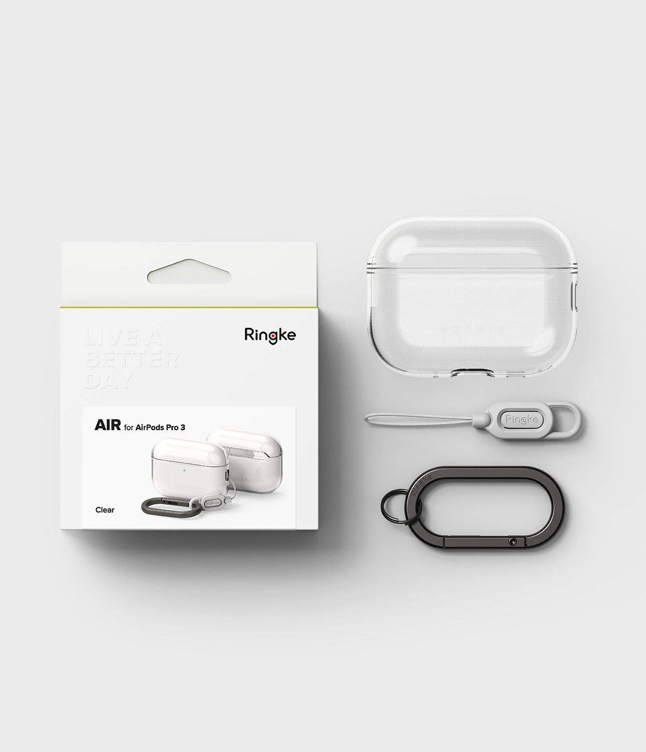 Чехол для наушников Ringke Air для AirPods Pro 3 (Clear) — фото 4