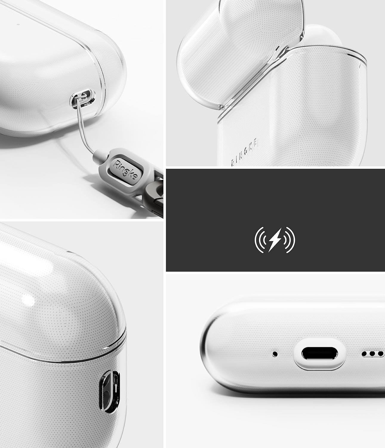 Чехол для наушников Ringke Air для AirPods Pro 3 (Clear) — фото 6