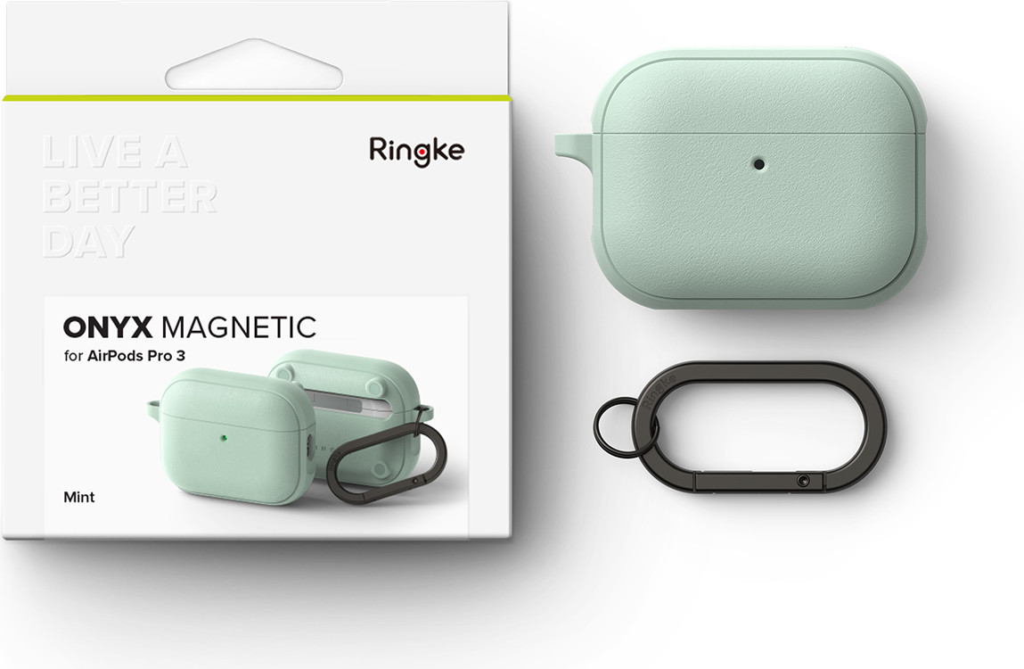 Чехол для наушников Ringke Onyx Magnetic для AirPods Pro 3 (Mint) — фото 6