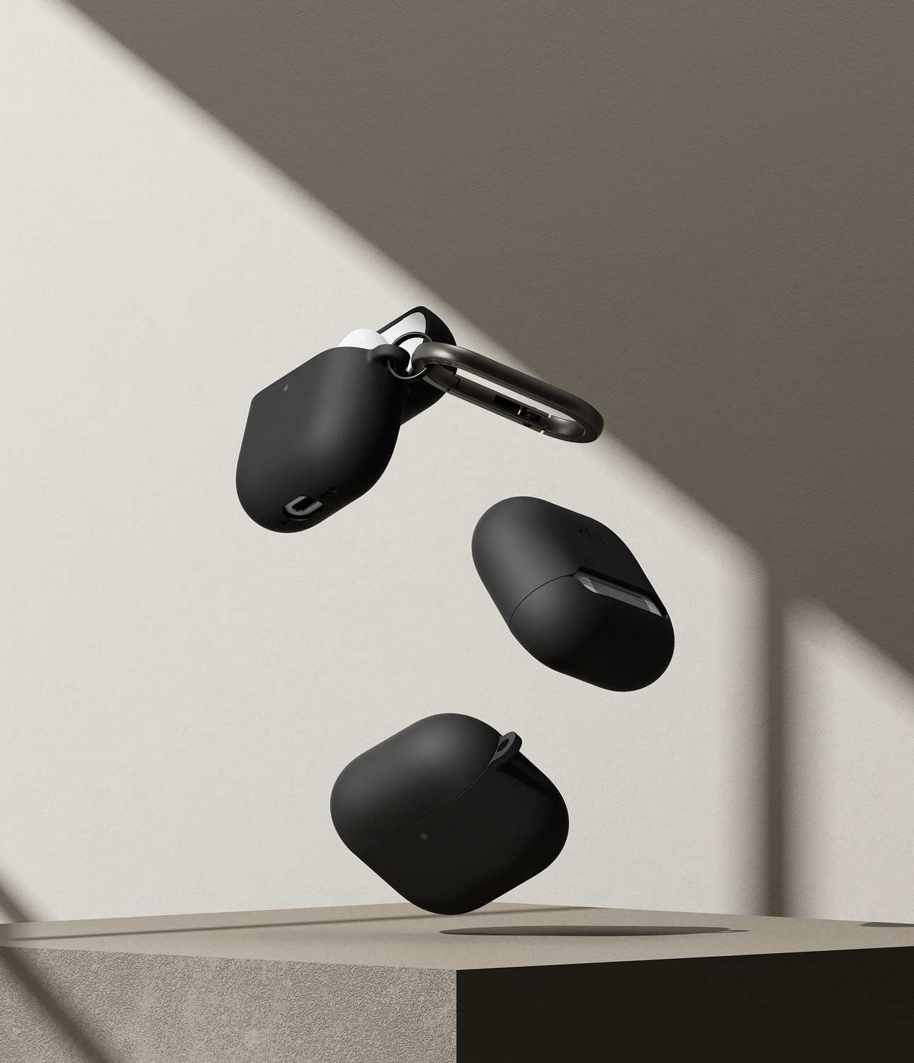 Чехол для наушников Ringke Silicone для AirPods 4 (черный) — фото 4
