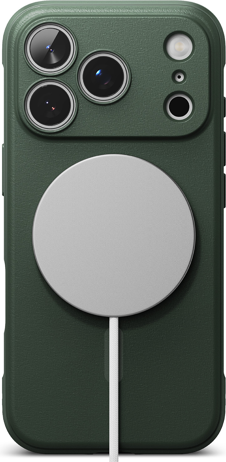 Чехол-накладка Ringke Onyx Magnetic для iPhone 17 Pro (Dark Green) — фото 2