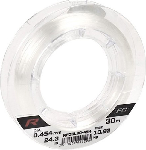 Леска флюорокарбоновая RUZZA Shock Leader 30м 0.454мм 10.92кг/24.3lb / RFCSL30-454