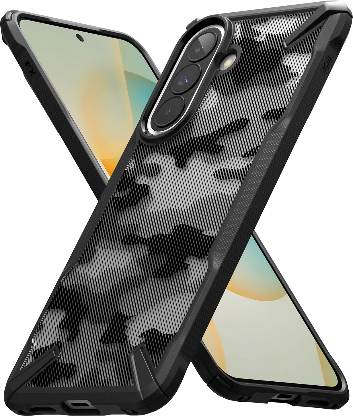 Чехол-накладка Ringke Fusion X для Galaxy A57 (Camo Black) — фото 3