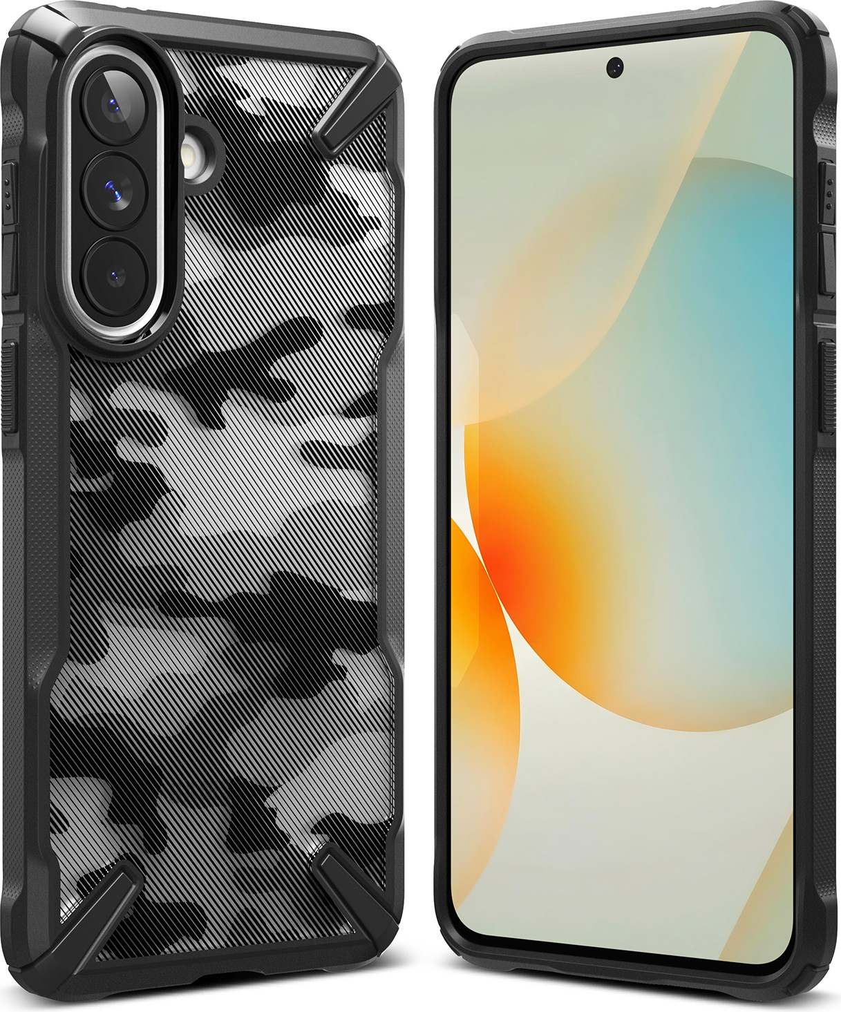 Чехол-накладка Ringke Fusion X для Galaxy A57 (Camo Black) — фото 2