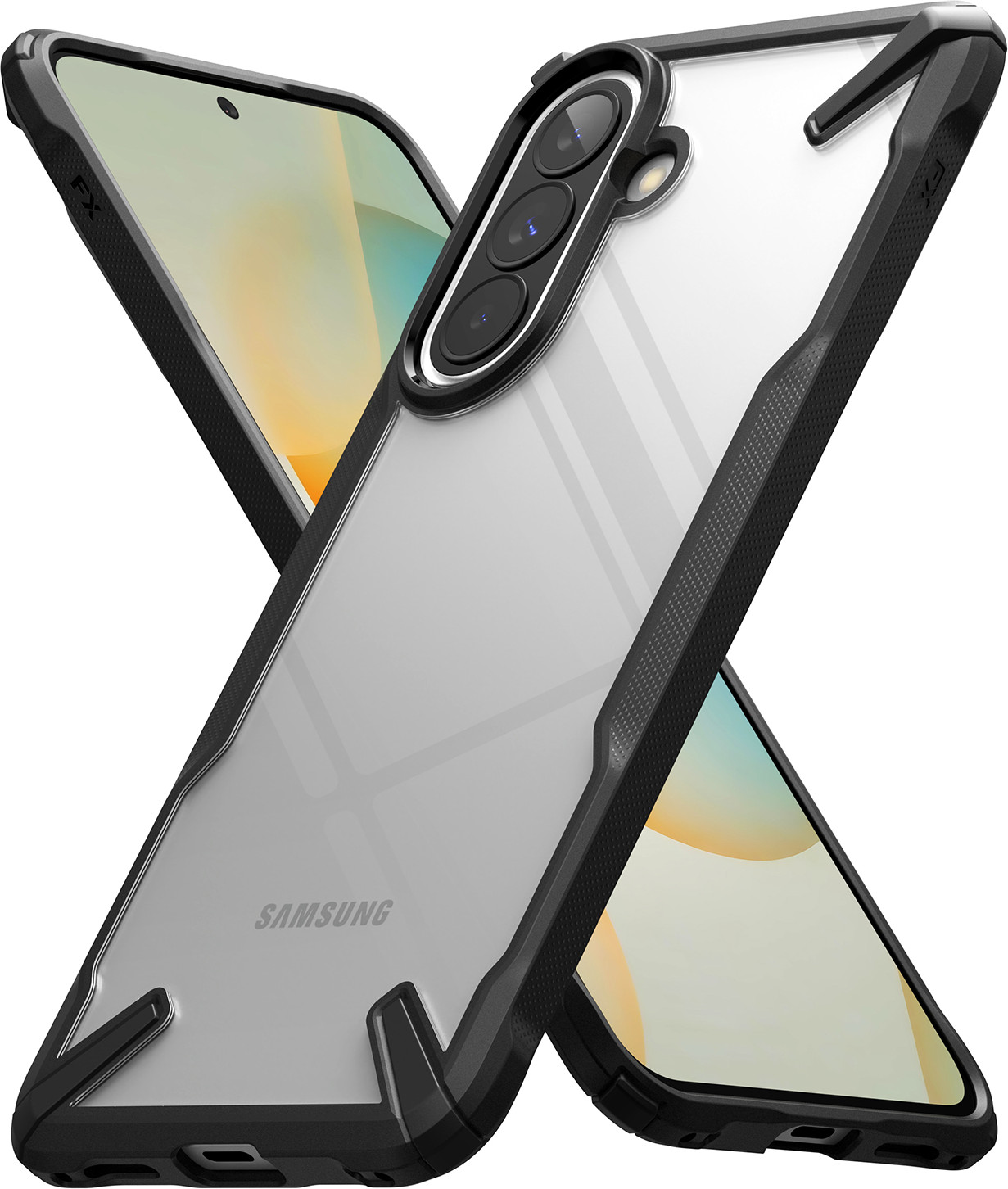 Чехол-накладка Ringke Fusion X для Galaxy A57 (Black) — фото 3