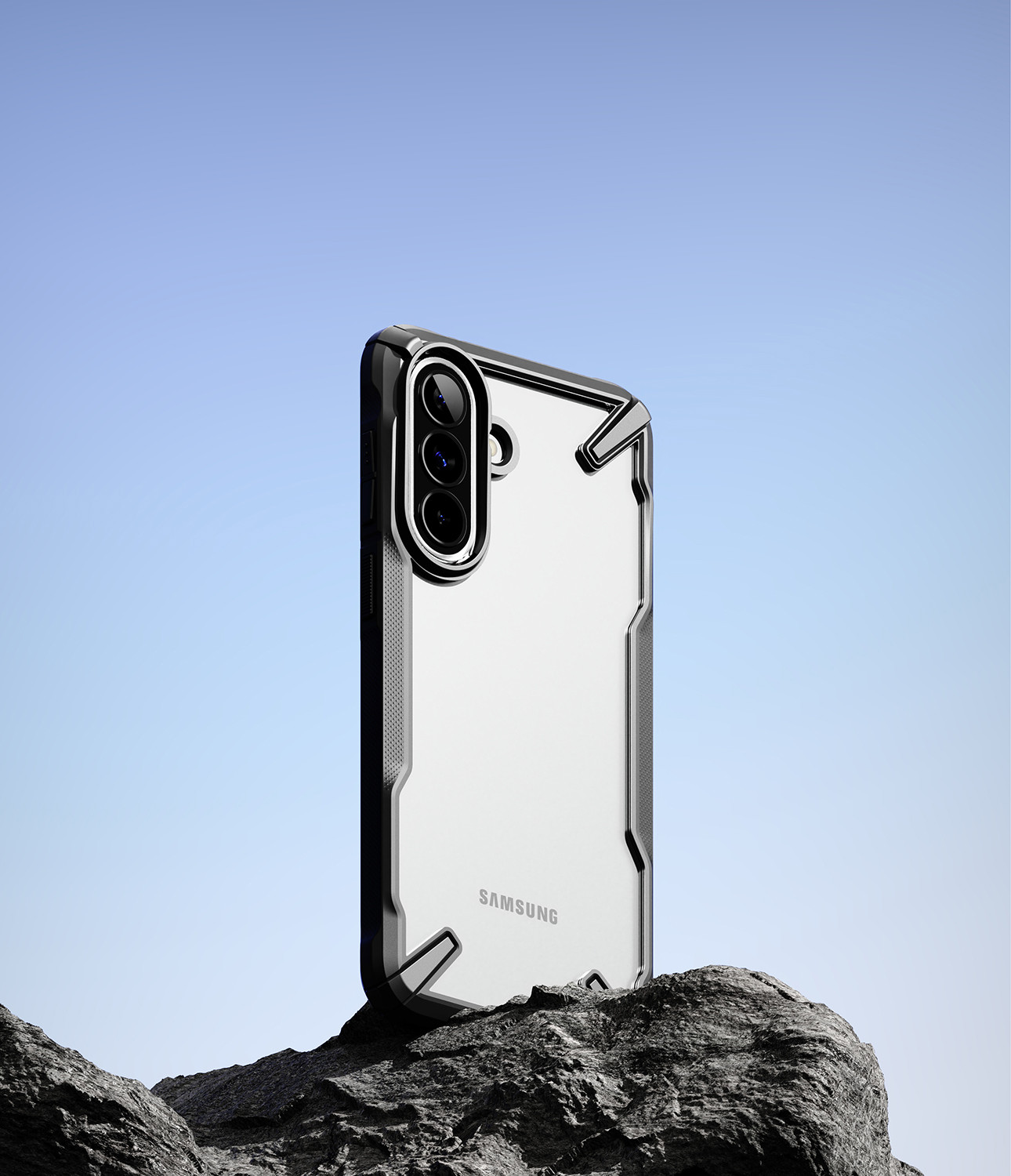 Чехол-накладка Ringke Fusion X для Galaxy A57 (Black) — фото 6