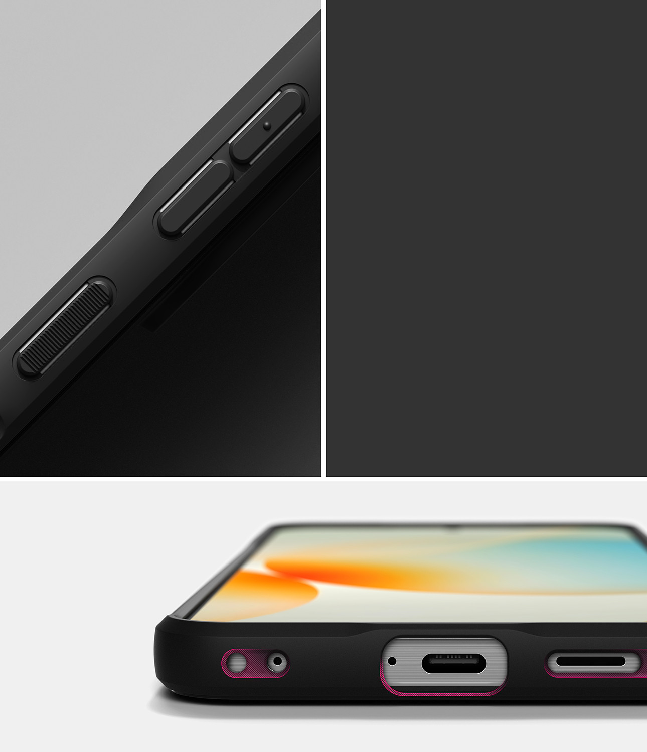 Чехол-накладка Ringke Onyx для Galaxy A57 (Black) — фото 6