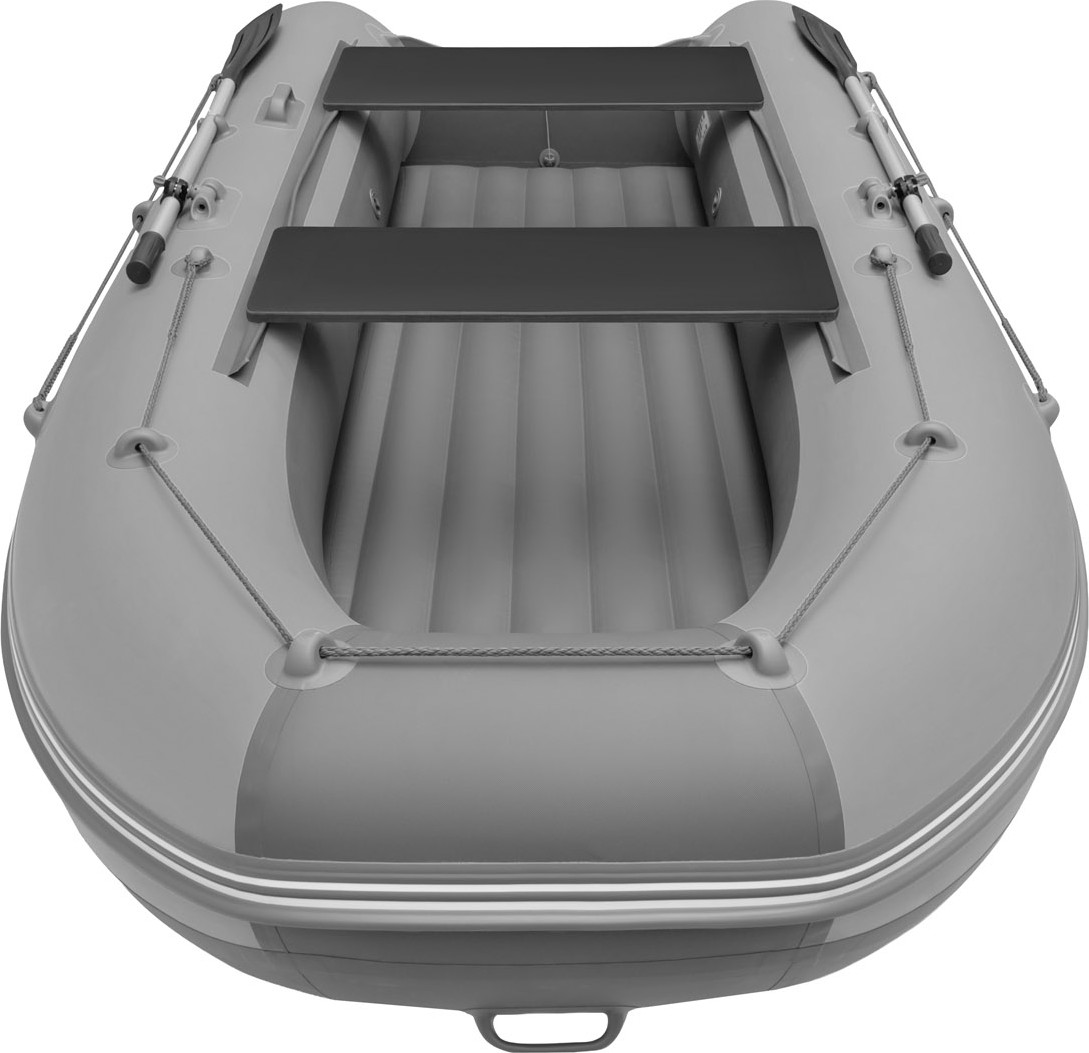 Надувная лодка Roger Boat Zefir 3100 LT (малокилевой, серый/графит комби) — фото 6