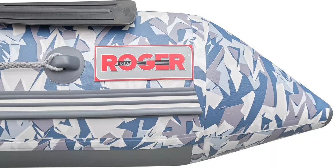 Надувная лодка Roger Boat Zefir 3300 LT (малокилевой, битое стекло/серый комби) — фото 5