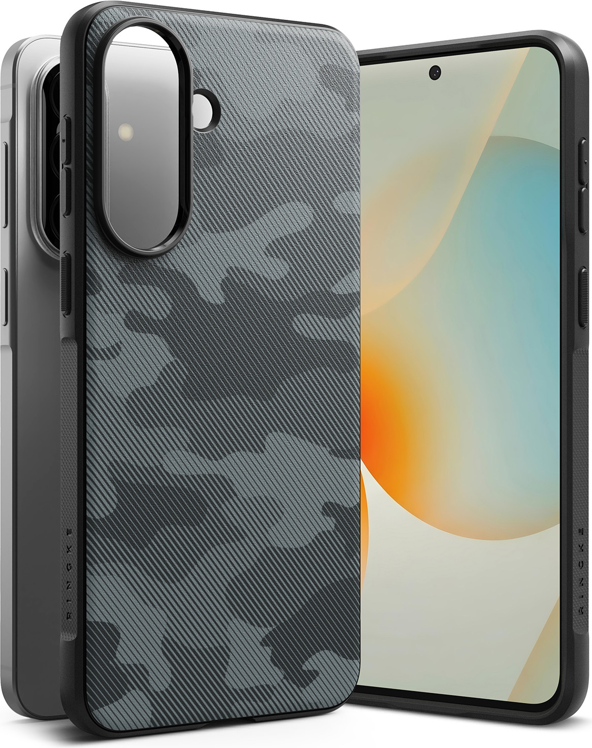 Чехол-накладка Ringke Onyx для Galaxy A57 (Camo Black) — фото 3