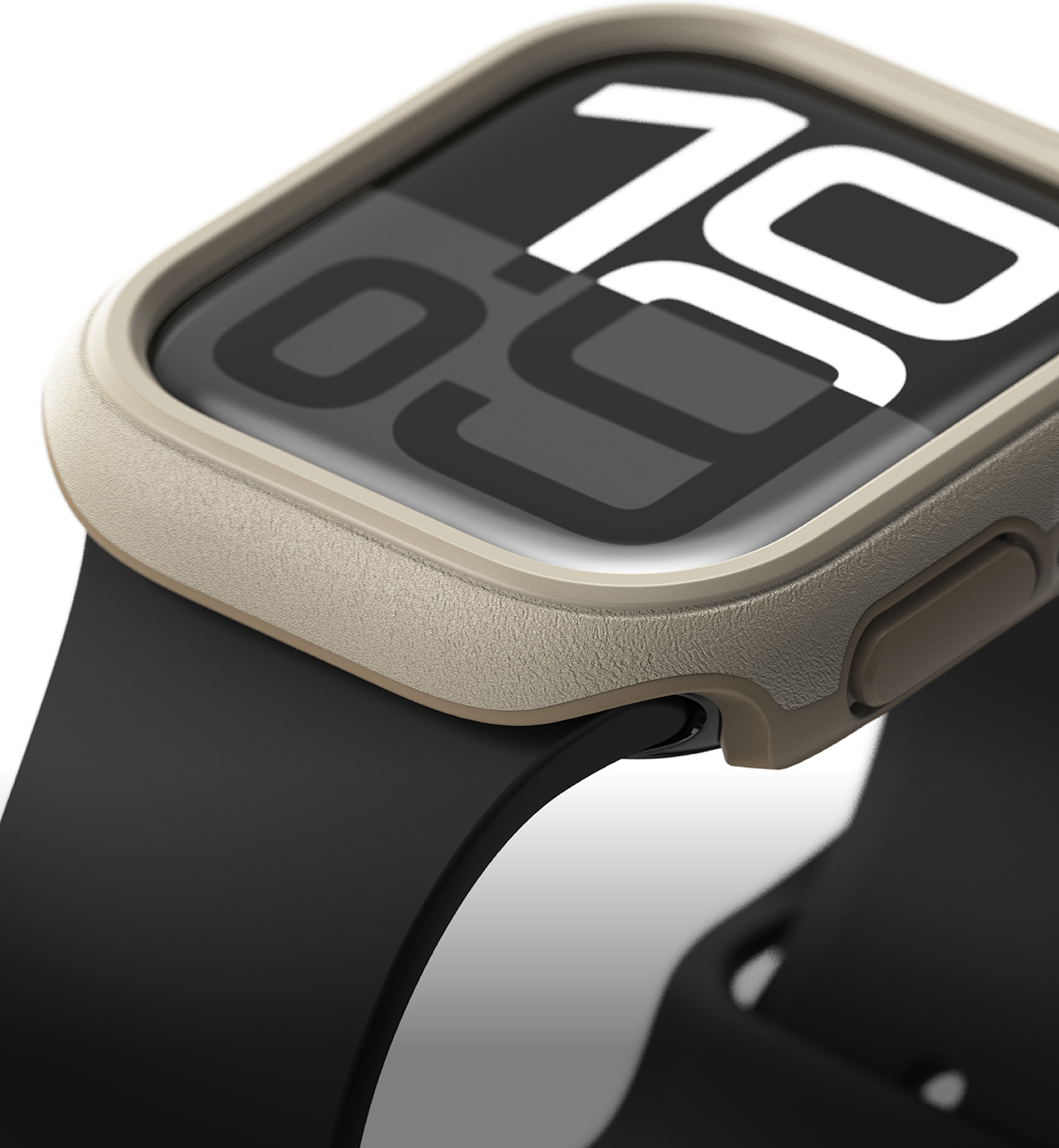 Защитный чехол для умных часов Ringke Onyx для Apple Watch 11/10 46mm (Gray Sand) — фото 3