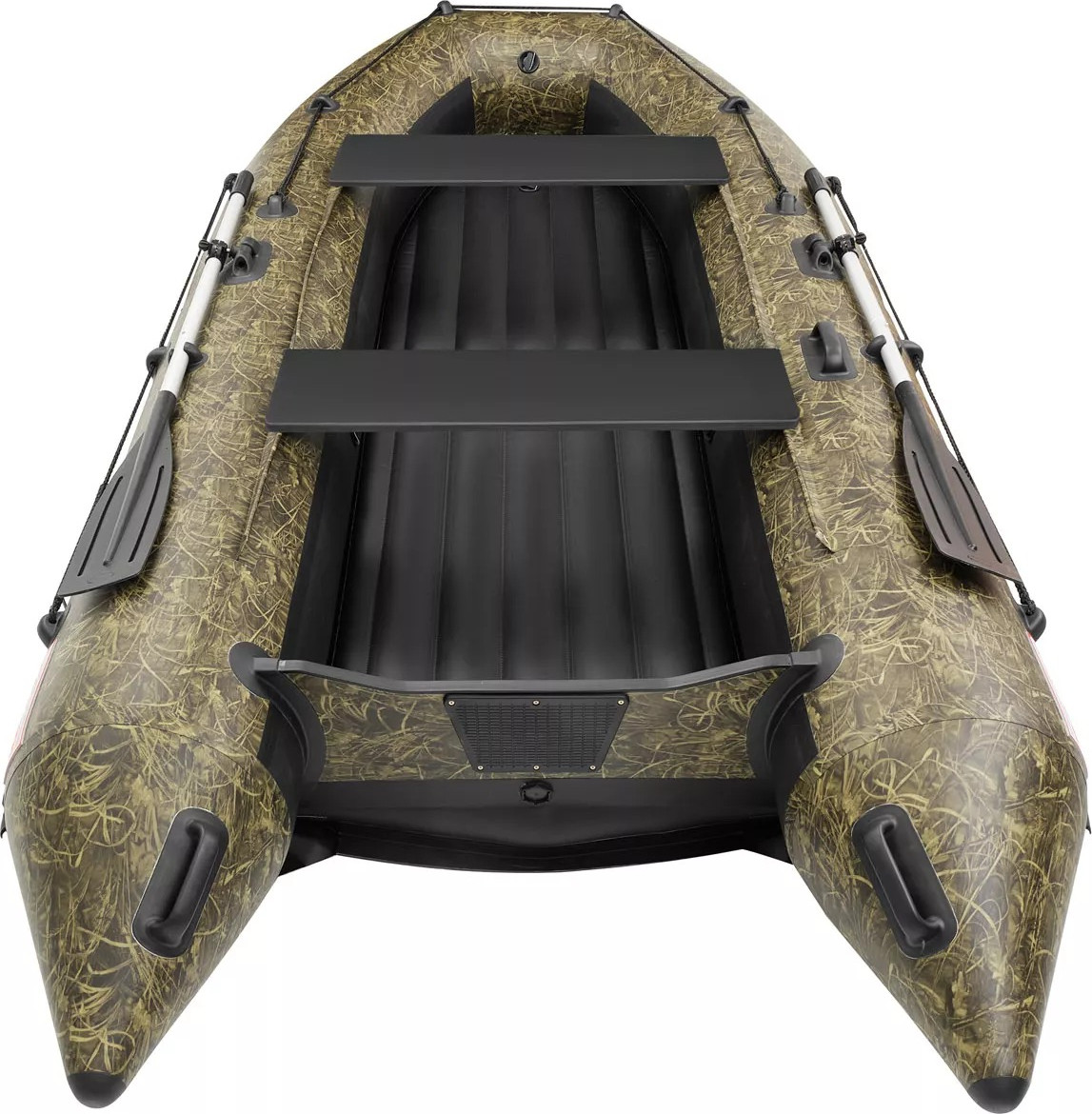 Надувная лодка Roger Boat Zefir 3500 LT (малокилевой, камуфляж камыш/черный комби) — фото 6