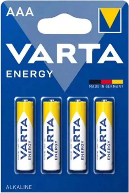 Комплект батареек Varta Energy AAA / V04103213414 (4шт)