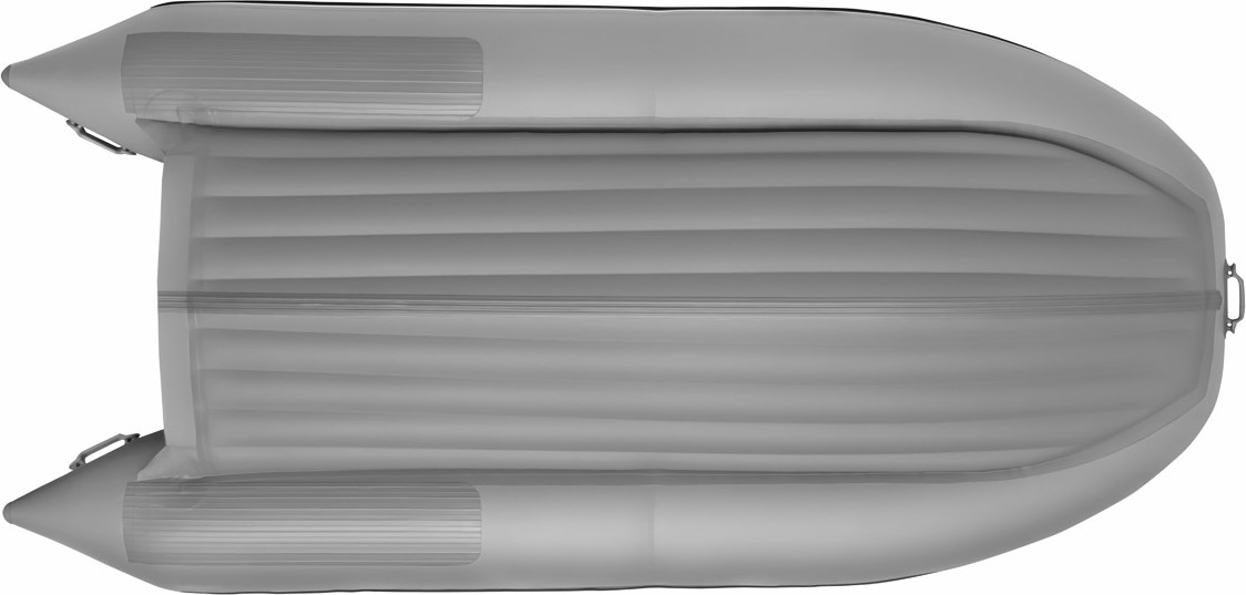 Надувная лодка Roger Boat Zefir 3700 (большой киль, бирюзовый/серый комби) — фото 3
