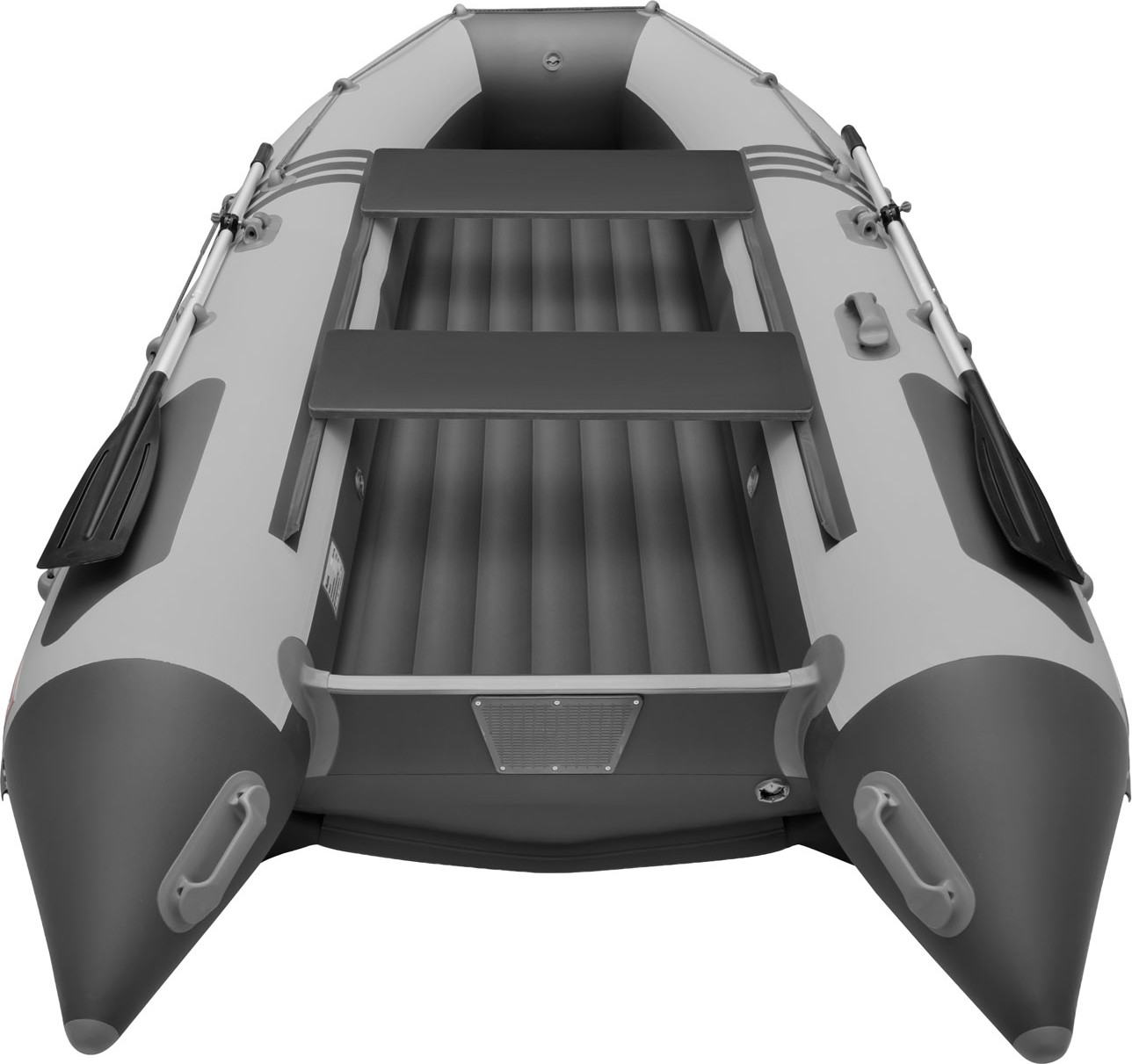 Надувная лодка Roger Boat Zefir 4000 (большой киль, серый/графит комби) — фото 4